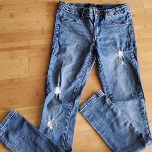 Girls Joe's Jeans distressed ultra slim jegging